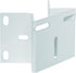 Small Size External Wall Corner Mounting Bracket for PTZ Camera, 90 Degree Vertical Wall Angle Support (White - Steel)