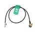 Timecode Jam Cable for Deity TC-1 to RED Epic Scarlet DSMC2 Dragon Gemini Camera, Right Angle Locking 3.5mm TRS to 00B