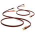UCINNOVATE 2 Pack HiFi OFC Speaker Cable - Banana Plug to Jumper Spade, 14AWG Speaker Wire Cord for Amplifier
