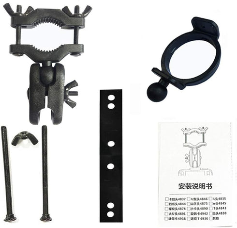 CALIDAKA Car Interior Holder, Universal Dash Cam Mount Bracket for Auto Driving