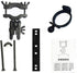 CALIDAKA Car Interior Holder, Universal Dash Cam Mount Bracket for Auto Driving