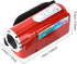 Kids Digital Video Camera, 1080P 16M, 16X Zoom DV Camcorder with 2Inch TFT LCD Screen for Photography (red)