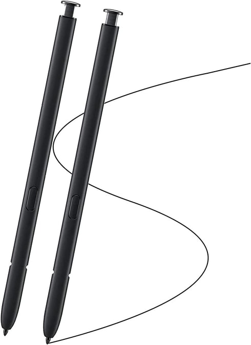 2 Pack Black Galaxy S22 Ultra Pen, Replacement Stylus for Samsung Galaxy S22 Ultra 5G Touch Screen, No Bluetooth