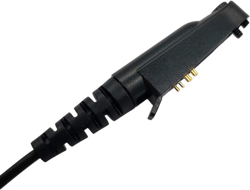 6 Pin Speaker Microphone IP65 Waterproof Shoulder Mic 3.5 Jack for Motorola Ailunce dmr Ham Radio (Black)