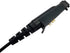 6 Pin Speaker Microphone IP65 Waterproof Shoulder Mic 3.5 Jack for Motorola Ailunce dmr Ham Radio (Black)