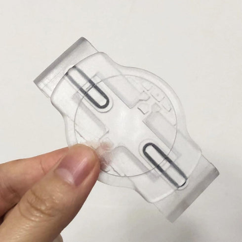 Xerial Cute Sliding Base Compatible with PopSocket Phone Grip, Removable Clear Base for Upgrading Phone Grip