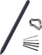 Galaxy Tab S7 Stylus Pen Replacement for Samsung Galaxy Tab S7, S7+, S7 FE, S8, S8+, S8 Ultra + Tips/Nibs (Black)