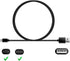 UPBRIGHT 5V 0.5A SRS-XB01 SRS-XB12 01 12 SRSXB01 SRSXB12 USB-C + Mirco USB DC Charging Cable Thru Port Charger Power