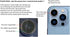 2X Set/6 PCS Back Rear Camera Lens Glass Replacement Kit for iPhone 13 Pro / 13 Pro Max + Repair Tools