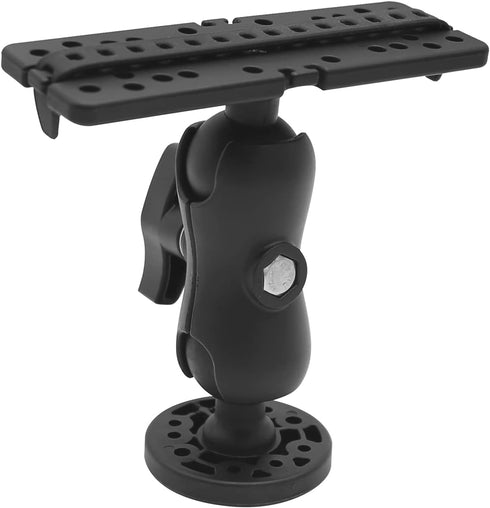 Fish Finder Mount Base, Universal 360 Degree Swivel Mounting Plate