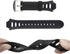 Watch Bands for Suunto Observer Tt St Sr G6 X6HRM, Classic Soft Rubber Replacement Wrist Strap (Black)
