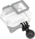 1" Ball Mount Universal Head Adapter with Thumb Screw for GoPro Hero 9, 8, 7, 6, 5, 4, 3+