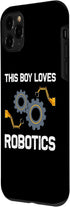 iPhone 11 Pro Funny Robotics For Boys Kids Robots Engineering Robot Lovers Case