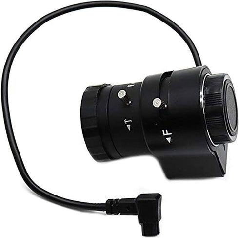 Yohii 5-50mm 1/3" F1.6 (G7.23) Format Aperture CS Mount DC Auto Varifocal IR CCTV Lens for Box Body Camera