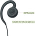 Shape Earpiece Walkie Talkie Headset with Mic PTT, Compatible with Motorola SL300, SL3500e, SL4000, SL7550