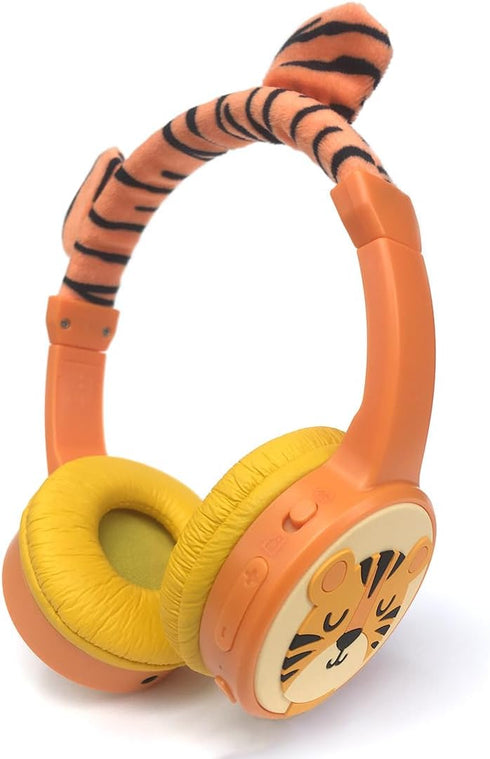 Kids Bluetooth Headphones, Wireless with MIC, Bluetooth 5.3, Stereo Sound, 85dB Volume Limited, for iPad Tablet