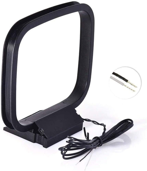 FM Antenna Dipole Indoor FM Radio Antenna, AM Loop Antenna for Pioneer Onkyo Yamaha Marantz Indoor Bluetooth Home