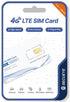 SECUEYE 4G/5G (200MB LTE SIM Card - Data Only - Prepaid No Contract USA Nationwide Coverage for Security Cameras