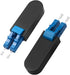 LC/UPC Fiber Optic Loopback Adapter, 9/125 Singlemode Test Adapter Connector, 8 Pack for Optical Cable Testing