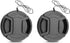 Z50 Lens Cap 46mm for Nikon Z50 with NIKKOR Z DX 16-50mm, Panasonic Lumix G Vario 14-42mm (2 Packs)
