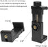 Head-Mounted Mobile Phone Holder, First-Person View Video Outdoor Live Shooting Bracket with Phone Clip (4"-7") for