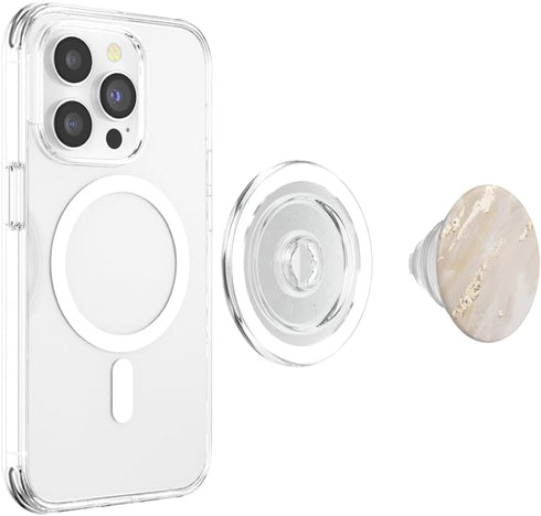 PopSockets PopGrip for MagSafe - Neutral White Beige