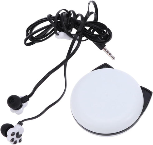 UKCOCO Wired Earphones with Microphone, Kawaii Cat Headphones, Cat Earbuds Kitten Earphones, Cartoon Over Ear Headphones