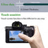 Screen Protector for Canon EOS 6D Mark II + 2+2 Pack PET Top Tempered Glass Protector with Easy Installation