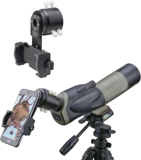Rifle Scope Mount Camera Adapter, Smartphone Adapter for Hunting & Birding