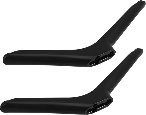 VOSAREA 2pcs Television Base Stand for Tvs Sturdy Pedestal Replacement Sleek Design for