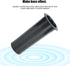 2PCS Speaker Port Tubes Bass Air Ports 50mm Inlet Pipe for 4 to 6 inches Speaker Box Kit