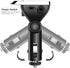 Bluetooth FM Transmitter for Car, Wireless Radio Adapter with Remote Control, Handsfree Auto Kit, USB Charger, and Aux