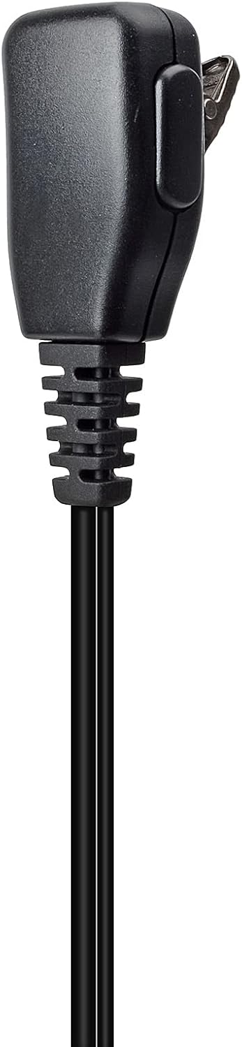 UAYESOK Acoustic Tube Walkie Talkie Earpiece with Mic PTT - Compatible with YAESU Vertex FT-60 FT-70 FT-1DR VX-10 VX-150