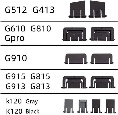 Feet Legs Keyboard Stand for Logitech G910 Wired Gaming Keyboard