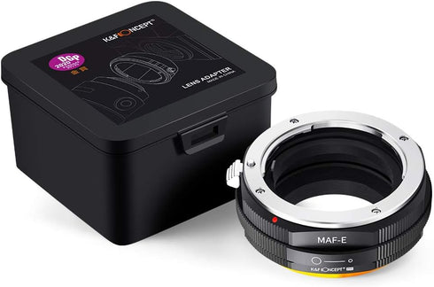 K&F Concept Lens Mount Adapter for Sony Alpha Minolta AF A-Type Lens to NEX E-Mount