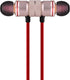 Yinhing Magnet Sports Earbuds Headphones for iPhone & Android - Golden, High-Quality Sound & Comfort.