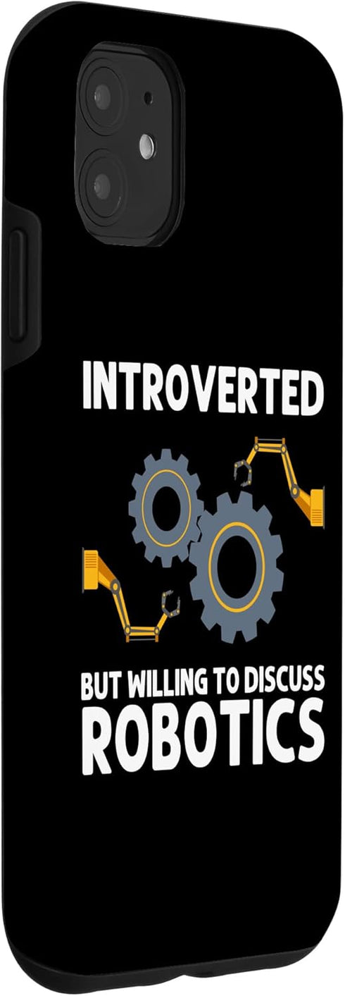 iPhone 11 Case - Funny Robotics For Men Women Robot Lovers