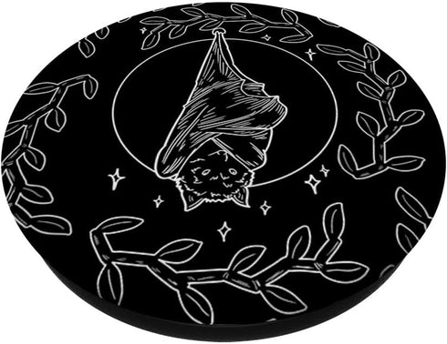 PopSockets Adhesive PopGrip Moon Bat Line Retro Vampiric Dark Dwellers Goth Lover Gift