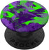PopSockets Standard PopGrip: Cute Purple Blue Lime Green Art for Women and Girls