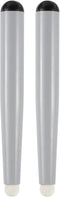 MECCANIXITY 2pcs Infrared Touch Screen Pen, Black Optical Stylus Pens for Whiteboard Presentations