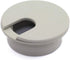 2pcs 1-3/8 Inch Desk Grommets, Cable Hole Cover for Office PC, Plastic Organizer in Gray