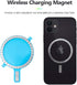 XZC Mag Safe Magnet Sticker, Strong Magnetic Cover Sticker for Mag Safe DIY Wireless Charging for iPhone (2Pcs)