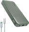 NOBIS Portable Charger 10000mAh Power Bank, 35W Fast Charging with C to C Cable and Digital Display for iPhone, iPad,