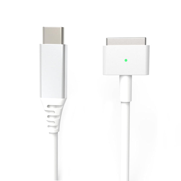 USB C Type C to Magnetic (T-Tip) Cable for MacBook Air Pro (2012-2017) - White