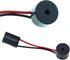 4PCS Computer Case Buzzer Cabinet Speaker, PC Internal BIOS Mini Plug Small Alarm Speaker with Plug (Black)