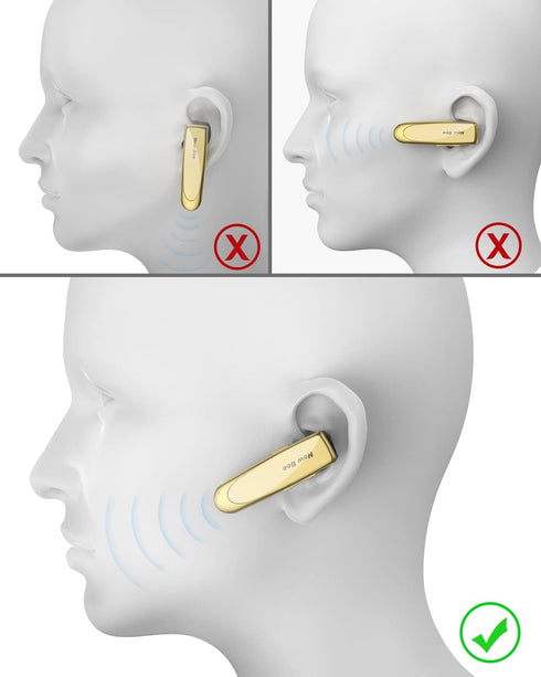 New bee Bluetooth Earpiece V5.0 Wireless Handsfree Headset with Microphone for iPhone Android