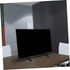 DECHOUS Sturdy Aluminum Low Profile TV Stand - Modern White Design for Living Room