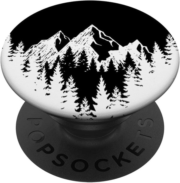 Wildlife Mountain Outdoor Camping PopSockets Standard PopGrip