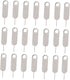 DOITOOL Sim Tool Ejector Phone Key Tray Opener 100pcs Steel Sim Card