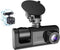 Shkalacar 3 Channel Dash Cam WIFI 3 Cameras, Front Rear and Inside, Rearview